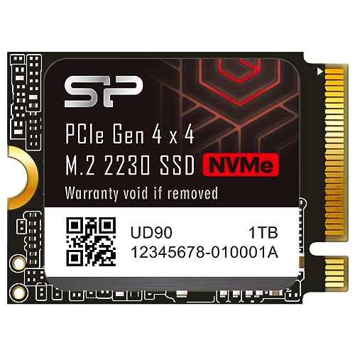 Amazon | シリコンパワー 1TB NVMe 4.0 Gen4 PCIe M.2 2230 SSD R/W