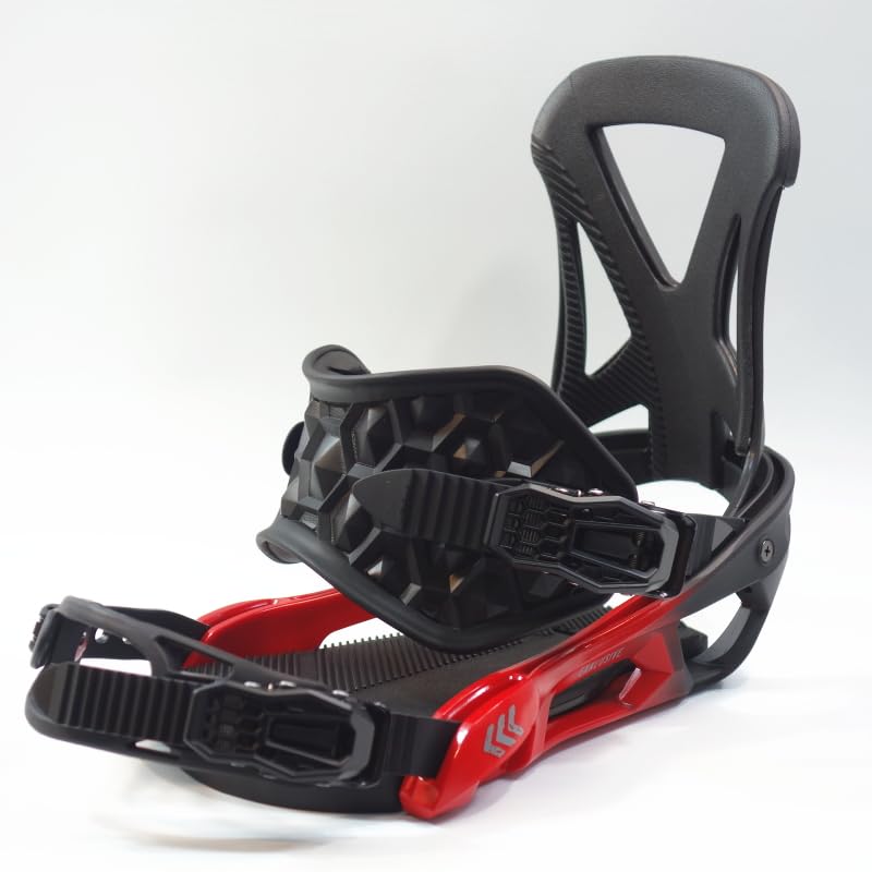 24-25 LINK EXCLUSIVE スノーボードビンディング L レッド Amazon