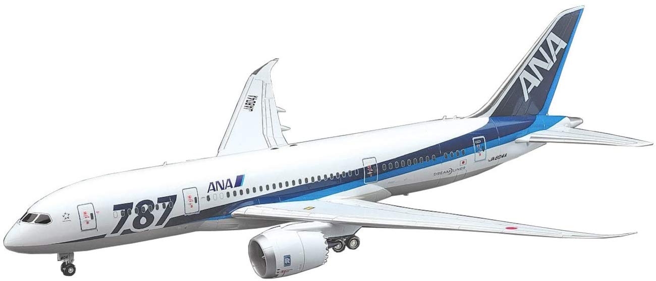 Amazon.com: Hasegawa 1/200 ANA B787-8 Plastic Model 16 : Arts
