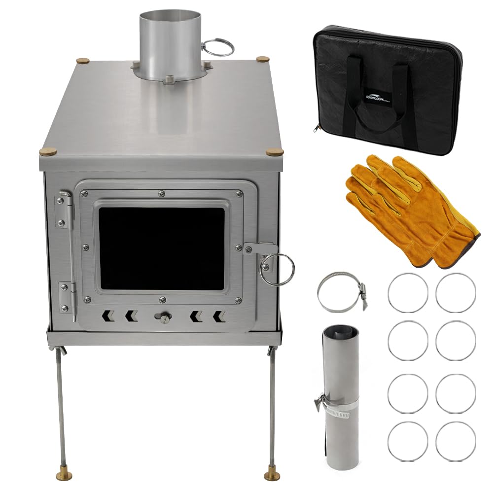 Amazon.com: Soomloom foldable titanium wood-burning stove