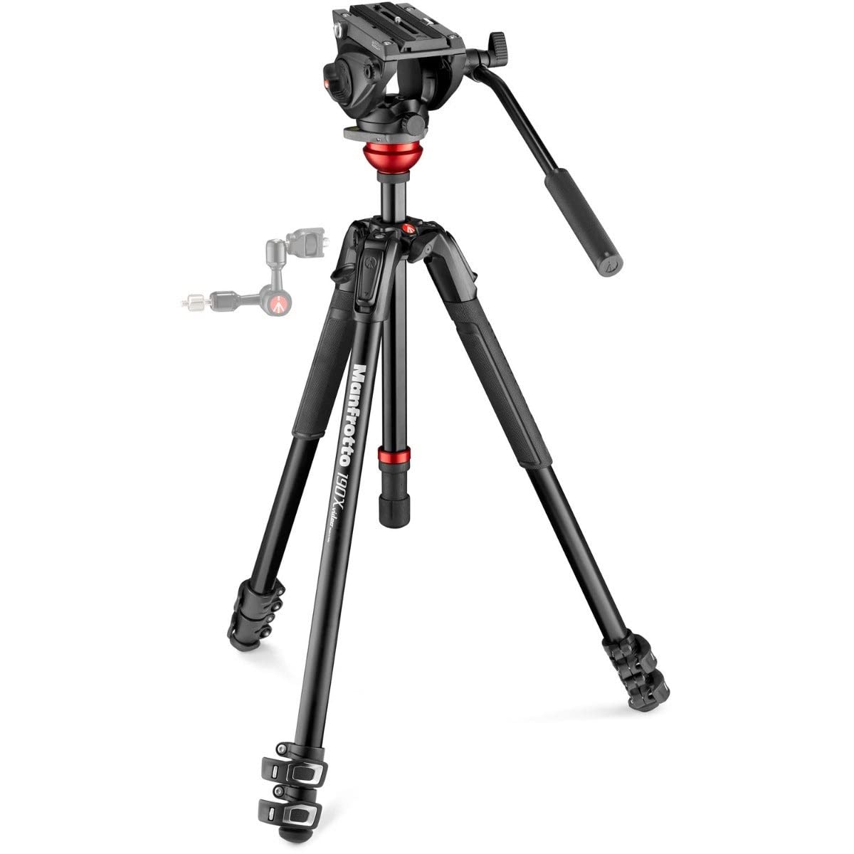 Amazon | マンフロット(Manfrotto) ビデオ三脚雲台キット MVH500AH