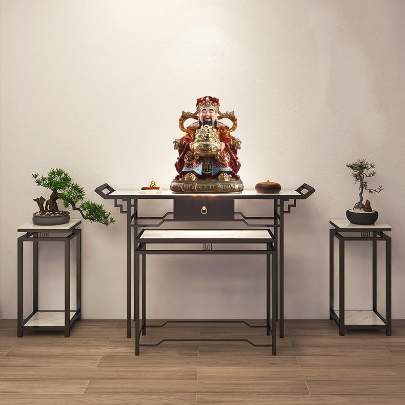 Amazon.co.jp: 中国風水の財神の置物仏像 -おくない風水の繁栄を象徴