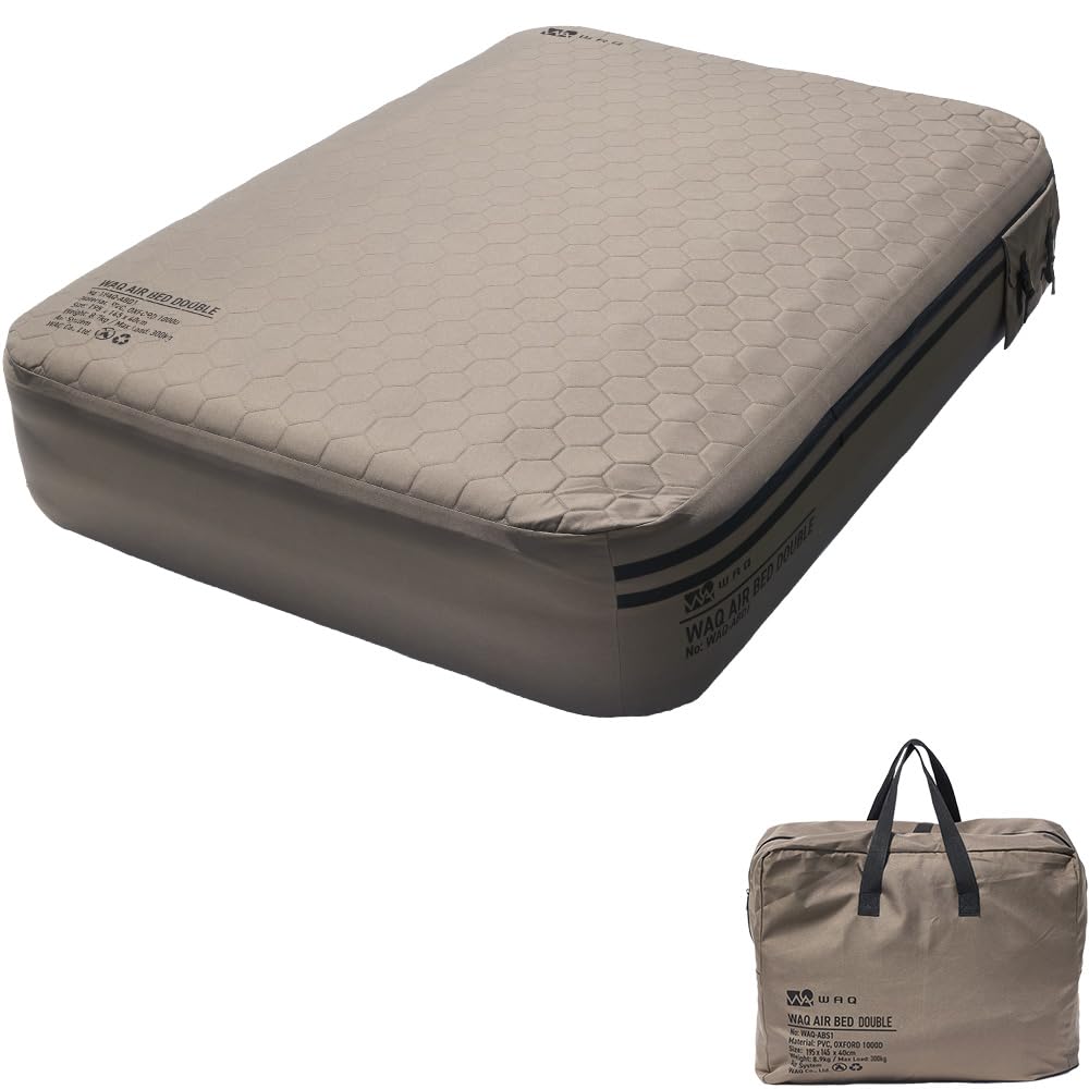 Amazon.co.jp: WAQ エアベッド エアーベッド 電動エアポンプ内蔵