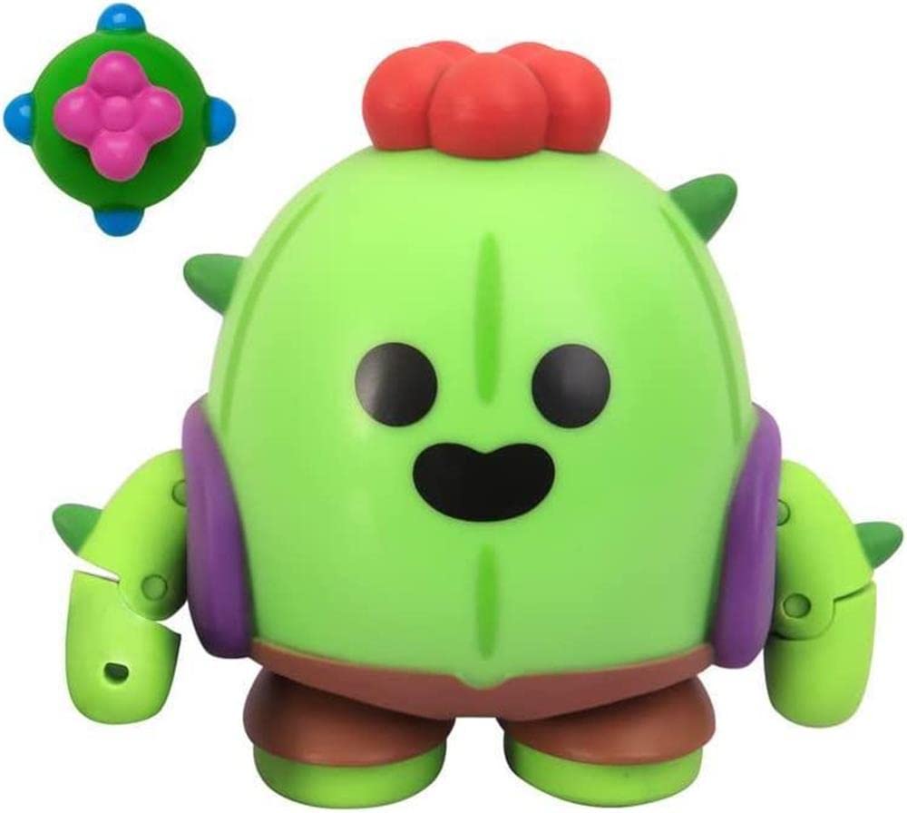 Amazon.com: P.M.I. Brawl Stars Action Figure | Spike Cactus Figure