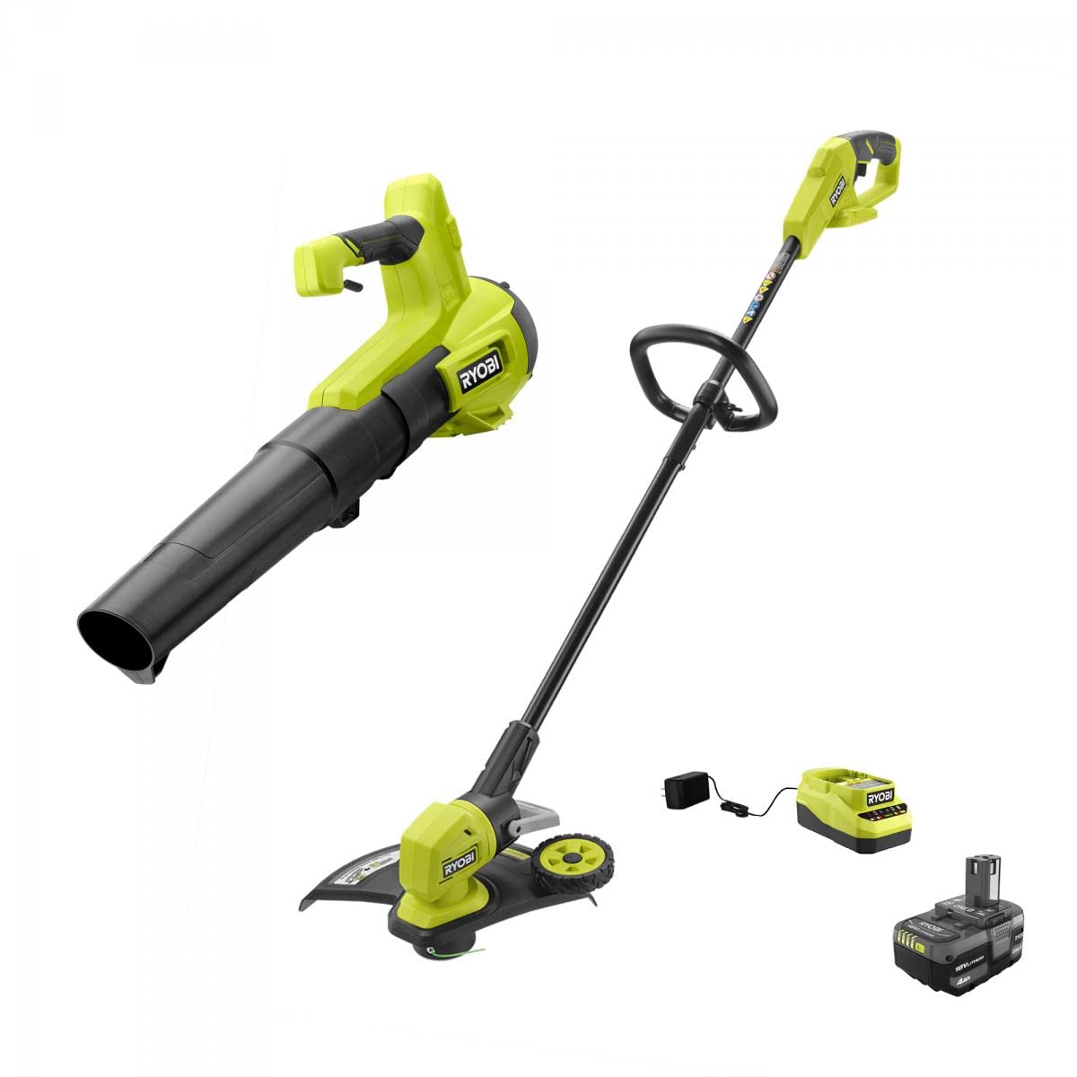 Amazon.com : RYOBI ONE+ 18V Cordless 13 in. String Trimmer/Edger