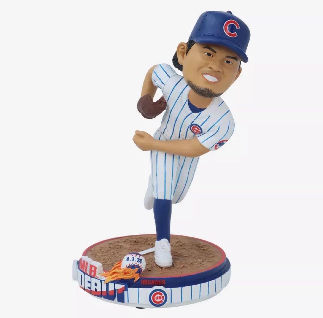 Amazon.co.jp: 96個限定 今永昇太 MLBデビューボブルヘッド カブス