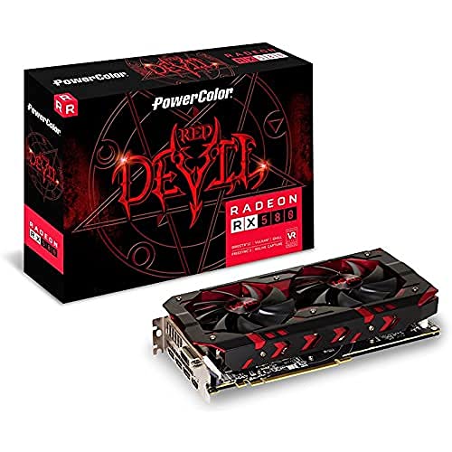 Amazon | PowerColor ビデオカード AMD RADEON RX580搭載 AXRX580