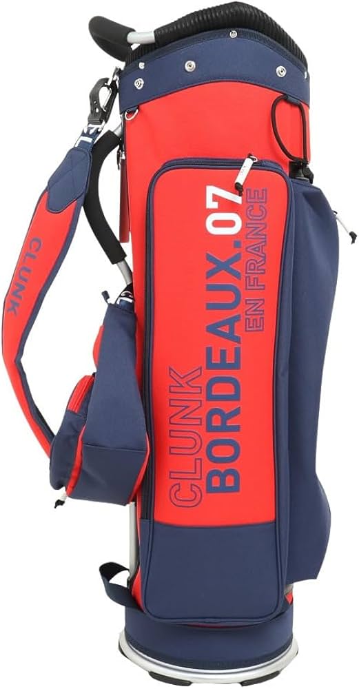 Amazon | クランク（CLUNK） ゴルフ キャディバッグ カート式 9.5型 5