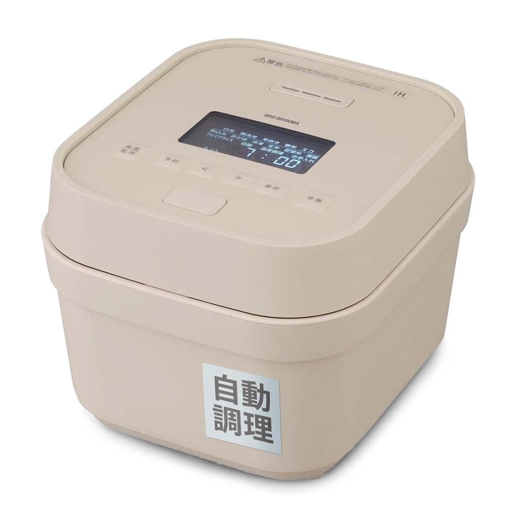 Amazon | アイリスオーヤマ IHジャー炊飯器 5.5合 50銘柄炊き分け機能