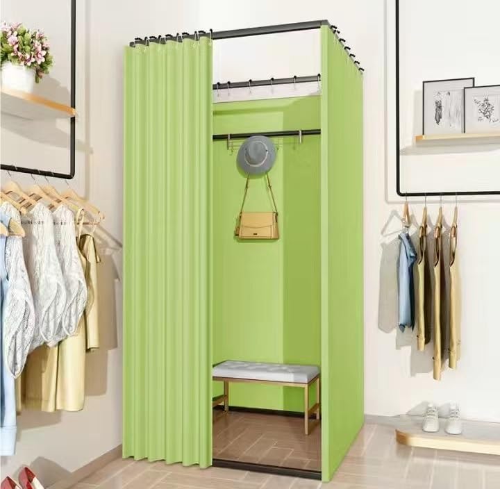 Amazon.co.jp: フィッティングルーム 試着室 シェーディングカーテン