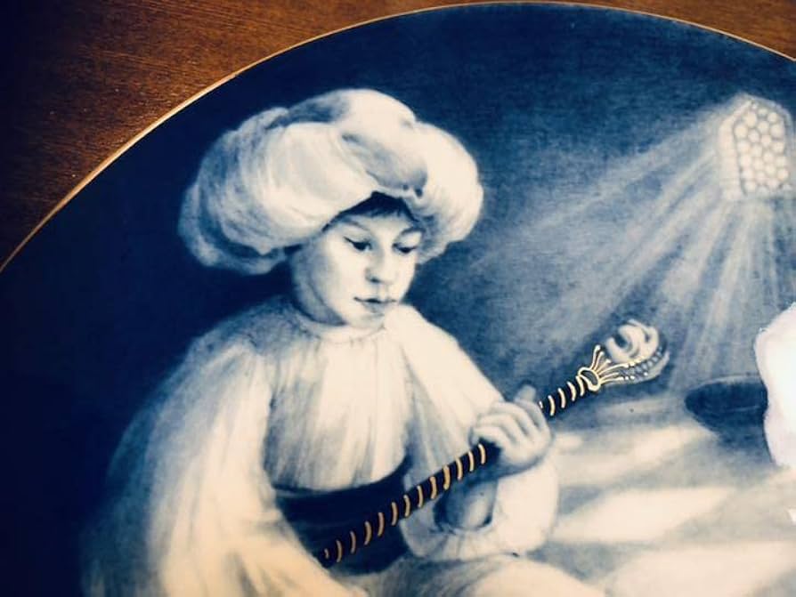 Amazon.co.jp: マイセン 絵皿 イヤー プレート 1986 小さなモック