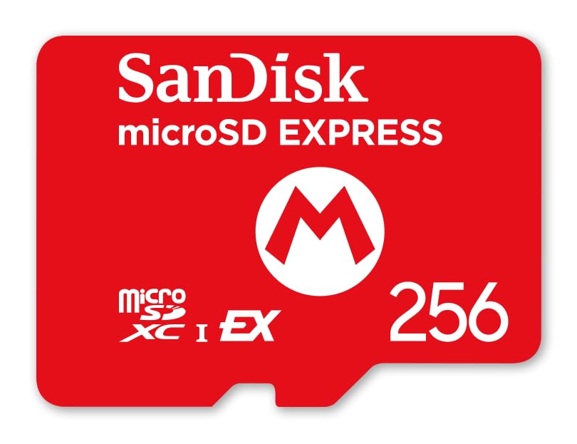 Amazon.co.jp: 【任天堂ライセンス商品】SanDisk microSD Express Card