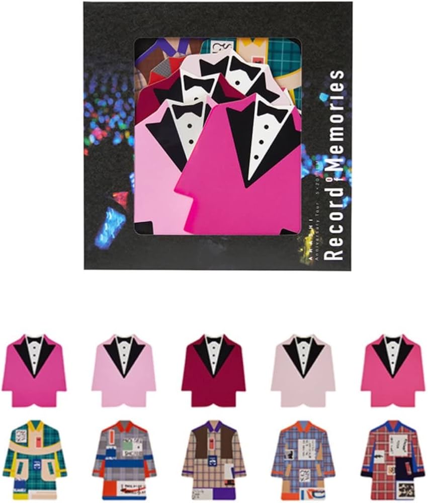 Amazon.co.jp: 【 ダイカットシールセット】ARASHI Anniversary Tour 5