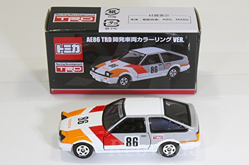 Amazon | トミカ 1/60 トヨタ AE86 TRD 開発車両 カラーリング