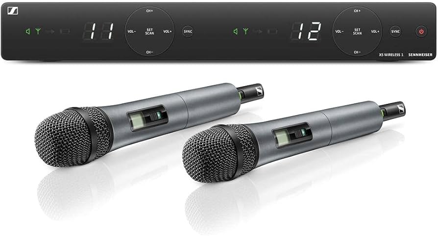 Amazon | Sennheiser ゼンハイザー XSW 1-825 DUAL-JB 2chボーカル