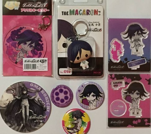 Amazon.co.jp: ニューダンガンロンパV3 王馬小吉 缶バッジ アクリル