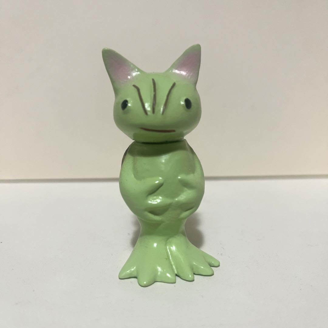 Amazon.co.jp: ビリケン商会製 ネコカッパ ソフビ フィギュア 逆柱い