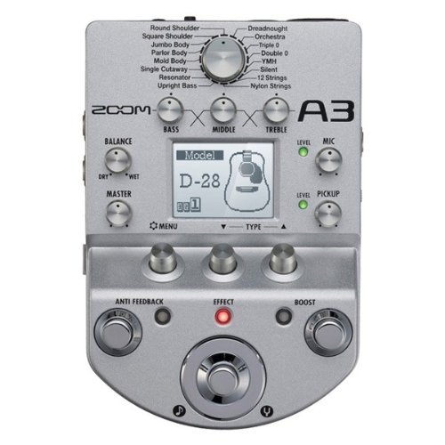 Amazon | ZOOM マルチエフェクター アコースティック ギター A3