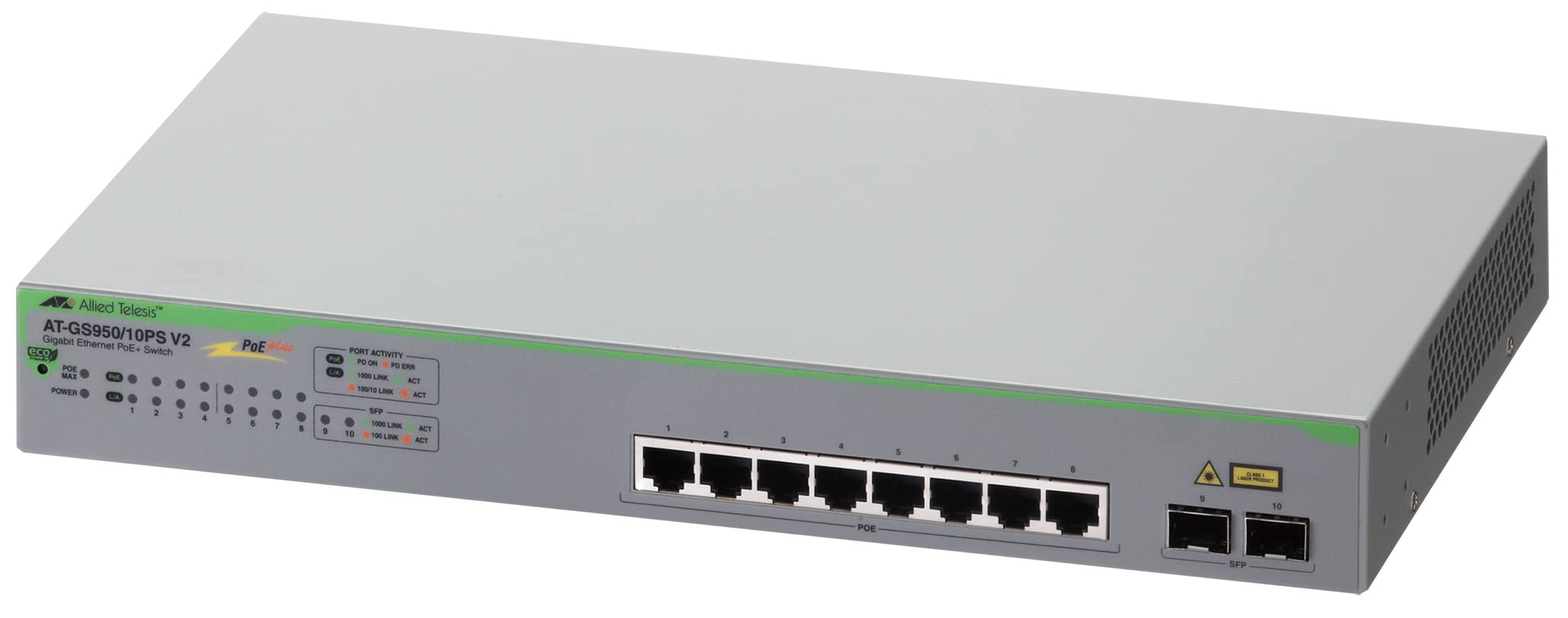 Amazon | アライドテレシス AT-GS950/10PS V2 スイッチングハブ 4627R