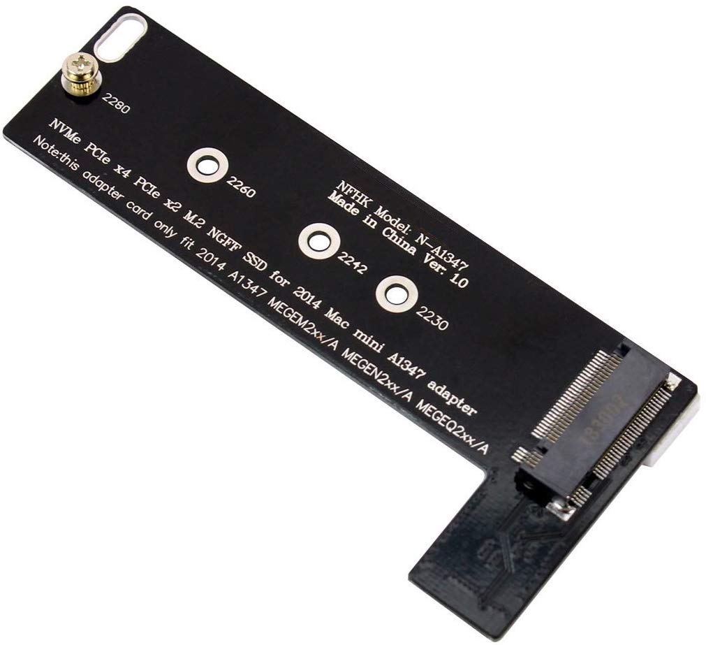 Amazon.co.jp: Hodays M.2 NGFF NVMe PCIe x4 SSD → late 2014 版 Mac