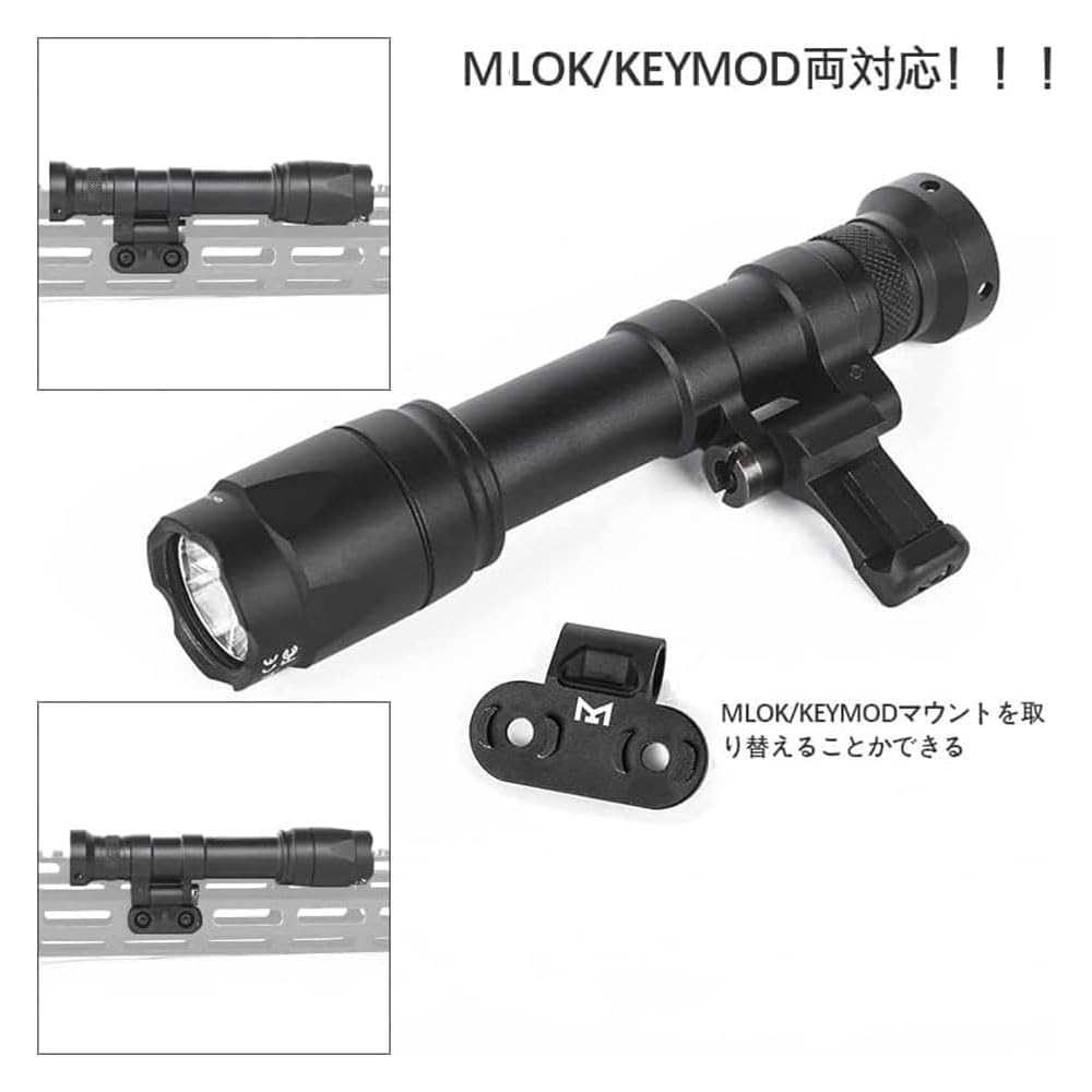 Amazon.co.jp: WADSN M600C (M640C) タイプ フリップ可動式 スカウト