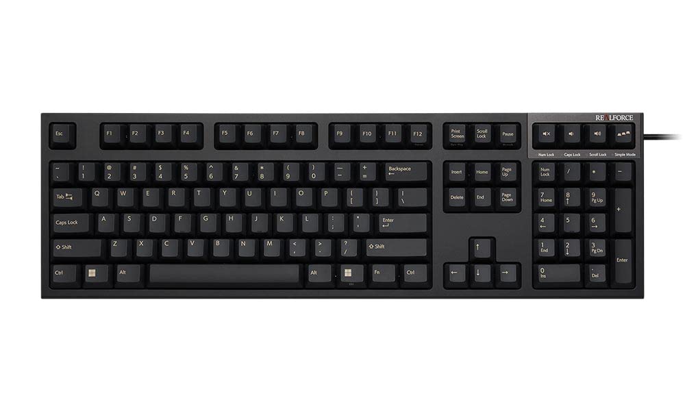Amazon.co.jp: REALFORCE R3S キーボード 有線 フル 30g 英語配列