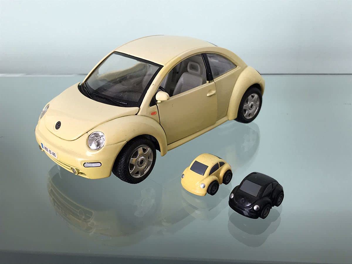 Amazon | フォルクスワーゲン かわいいビートル ミニカーセット 1/24と