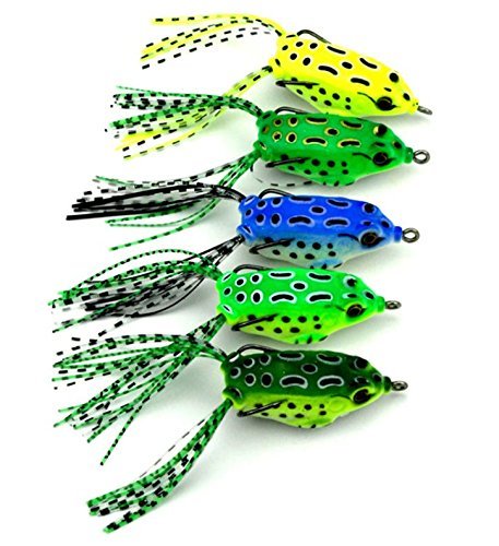 Amazon | Outfun フロッグ トップウォーター ブラックバス 雷魚 ナマズ