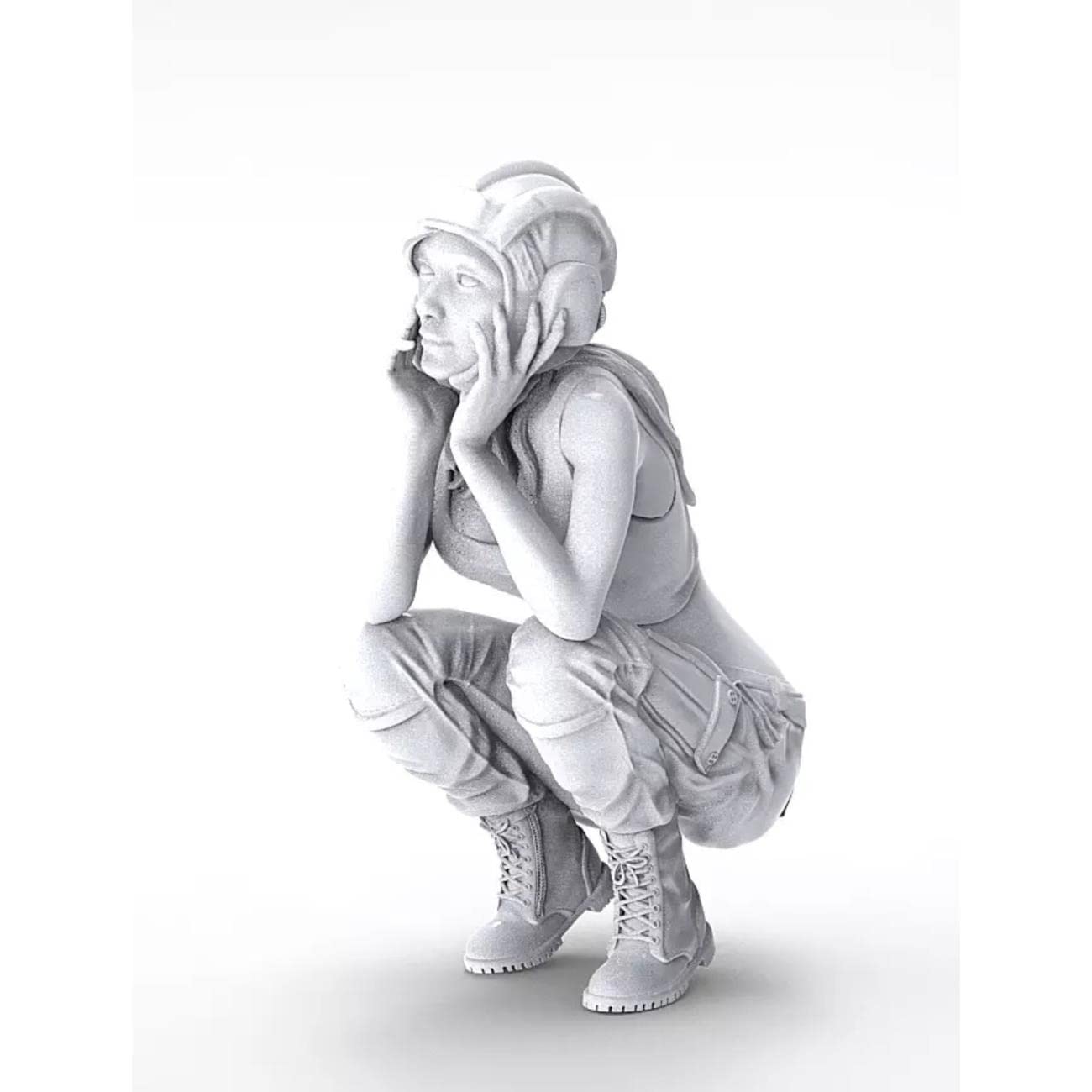 Amazon | 1/20レジンモデルフィギュアキットGK、未組み立て未塗装