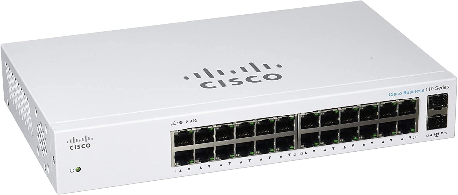 Amazon.co.jp: Cisco Business CBS110-24T アンマネージドスイッチ