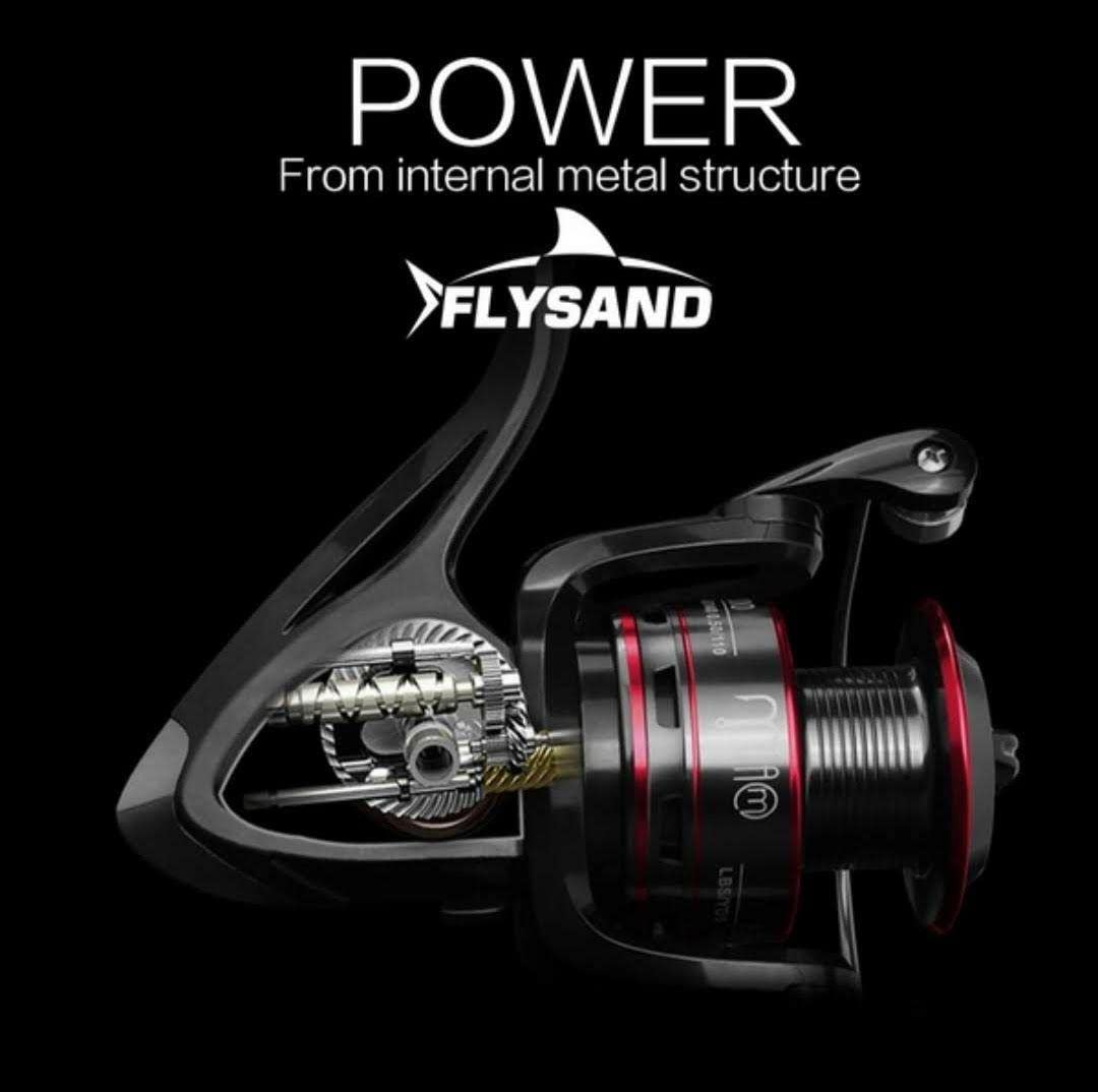 Amazon.co.jp: スピニングリール 4000 番 PE ライン付き 糸付き 本体