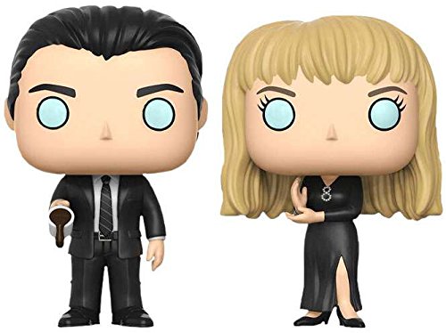 Amazon.com: Funko Pop! TV:Twin Peaks Cooper y Laura, logia negra