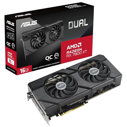 Amazon | ASUS Dual Radeon RX 7800 XT OC Edition 16GB GDDR6 (AMD