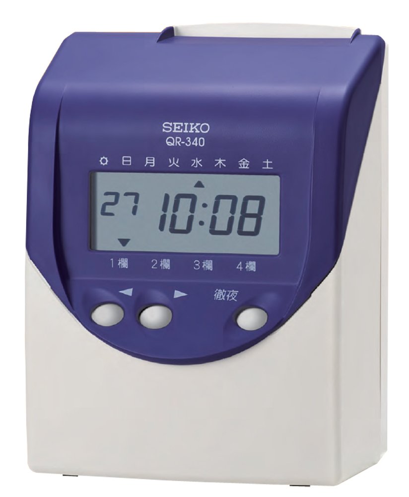 Amazon | セイコーソリューションズ タイムカード タイムレコーダー QR