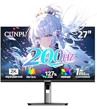 Amazon.co.jp: CUNPU 27インチ ゲーミングモニター WQHD (2560x1440