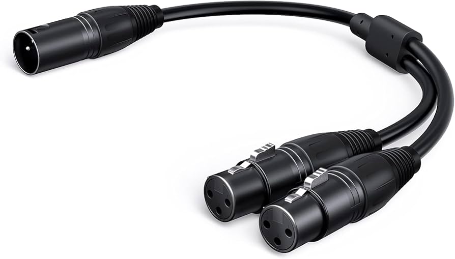 Amazon.co.jp: XLRケーブル，CableCreation XLR (オス) to 2-XLR(メス