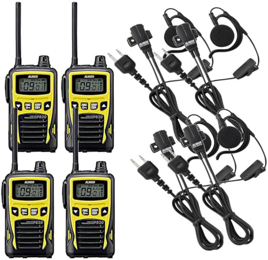 ALINCO DJ-P90 トランシーバー4台セット ALINCO DJ-P90 トランシーバー