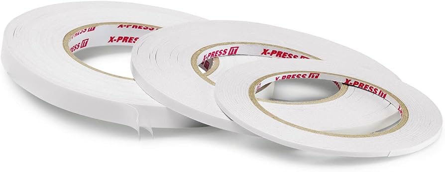 Amazon.com: X-Press It High Tack Double Sided Tissue Tape, 1/4