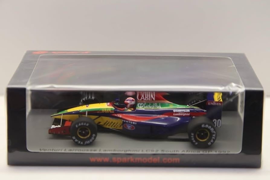 Amazon | スパークモデル 1/43 ヴェンチュリー ラルース LC92 1992 F1