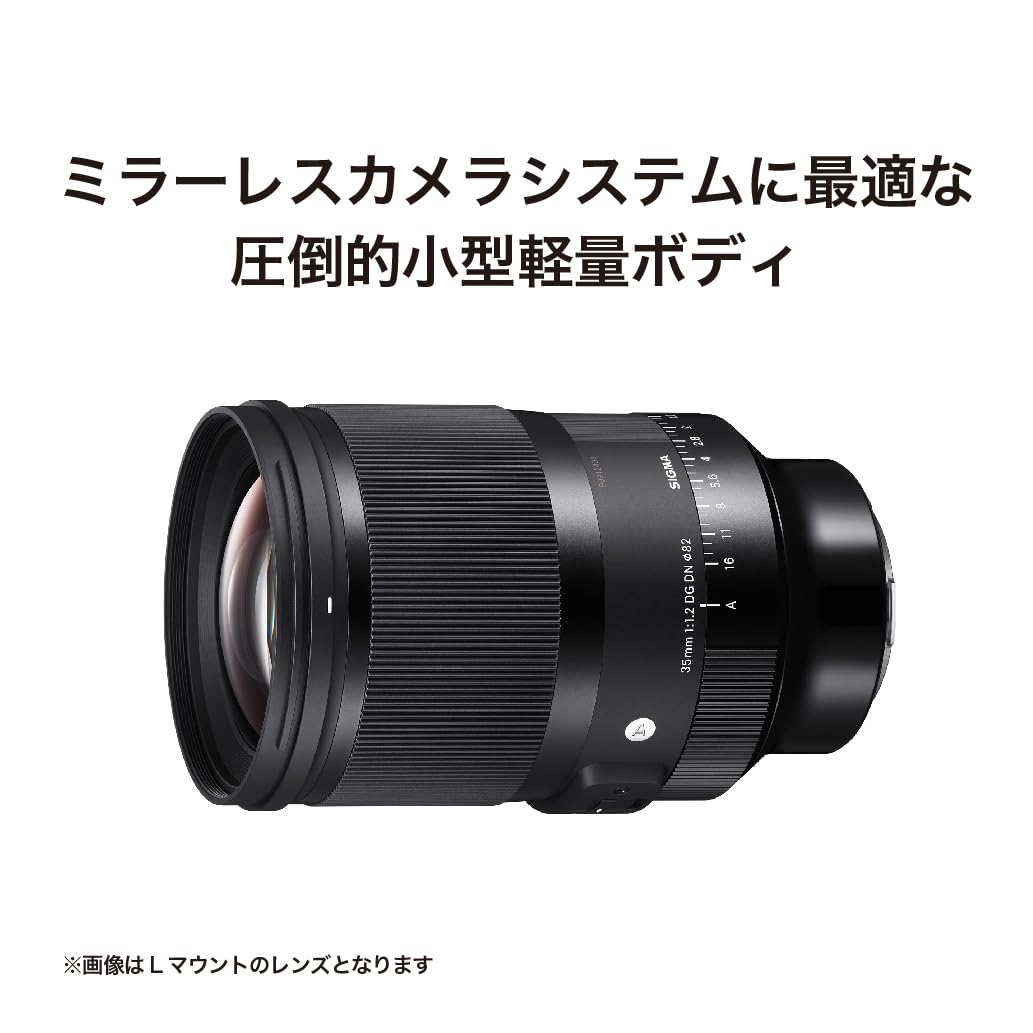 Amazon.com : Sigma 35mm f/1.2 DG DN Art Lens for Sony E Lens