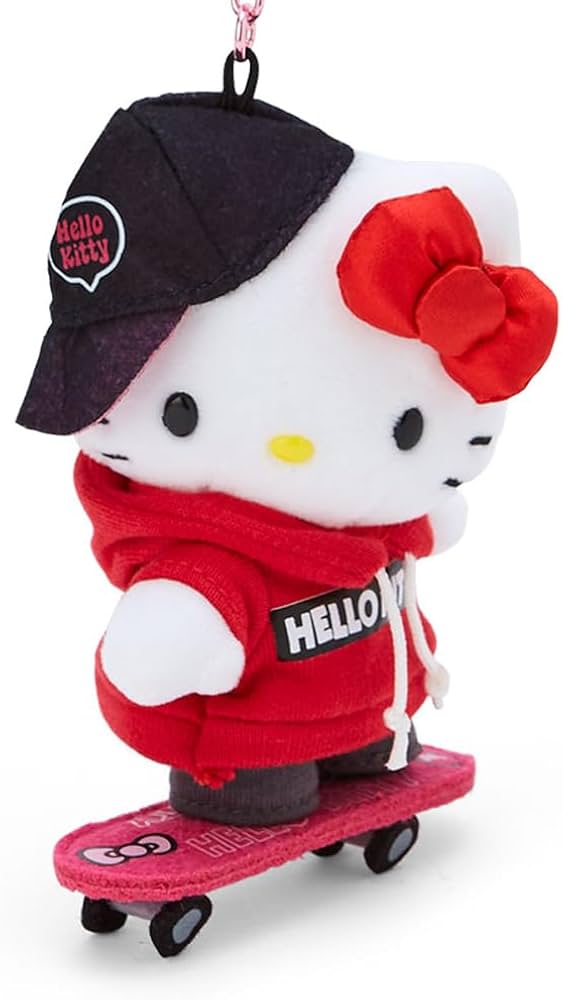 Amazon.co.jp: サンリオ(SANRIO) マスコットホルダー(スケボー) ハロー