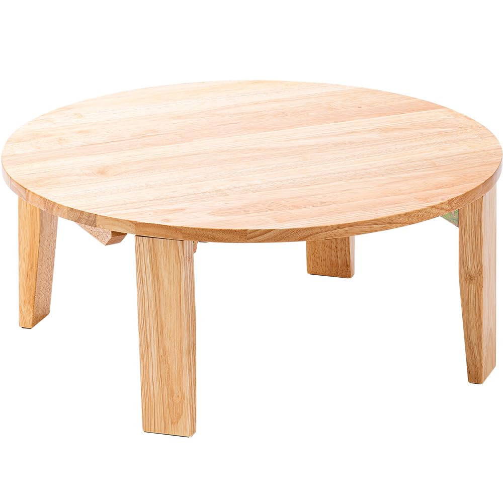 Amazon｜イーサプライ ちゃぶ台 折りたたみ 丸テーブル 直径60cm 高さ