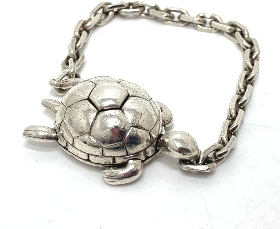 Amazon | [エルメス] キーチェーン 亀 かめ タートル チャーム SV925