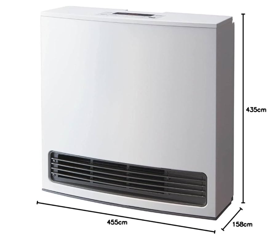 都市ガス ガスファンヒーター 2019年製GFH-4005S 3mガスホース付