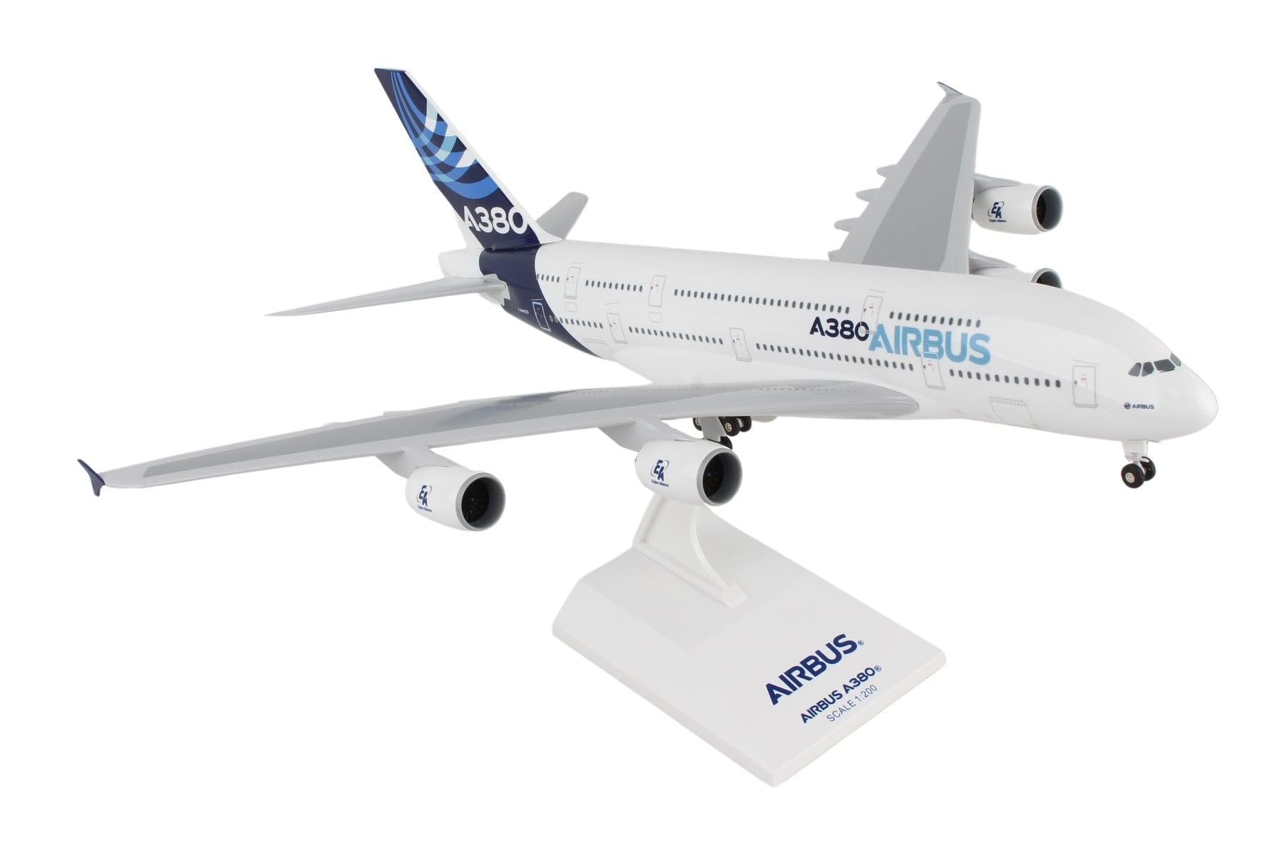 Amazon.com: Daron Skymarks Airbus A380-800 H/C with Gear, 1/200
