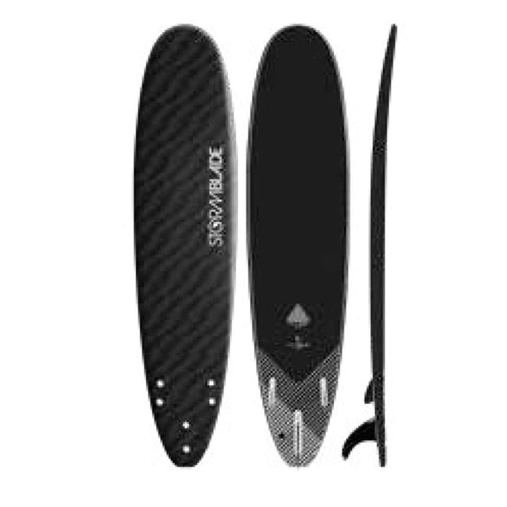 STORM BLADE ファンボード 黒 カバー付き 緑 サーフボード STORM BLADE