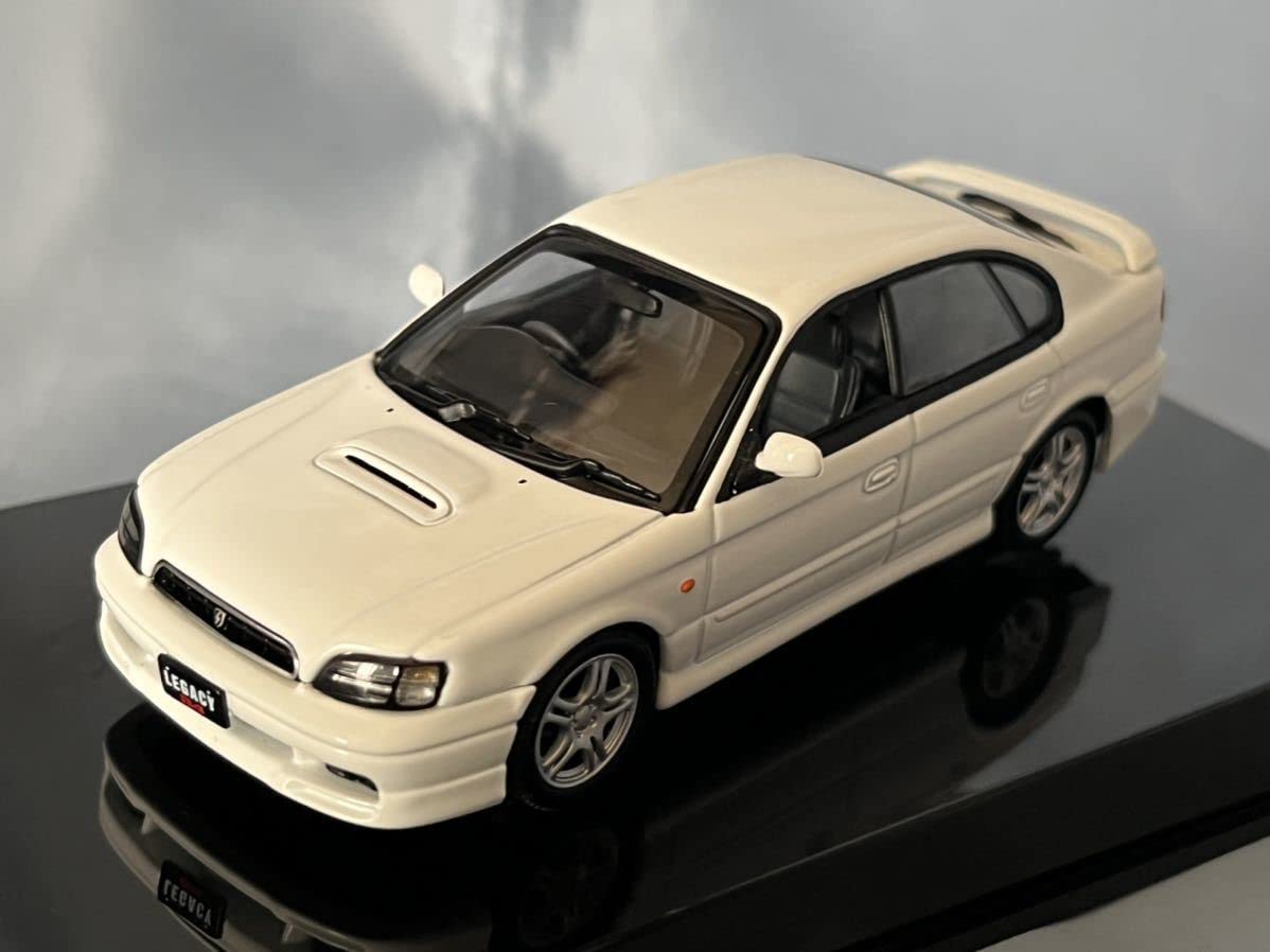 Amazon | オートアート製スバル レガシィB4 白1999年 1/43 | ミニカー