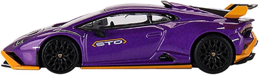 Amazon.com: (Pre-order) Mini GT Lamborghini Huracán STO - Viola