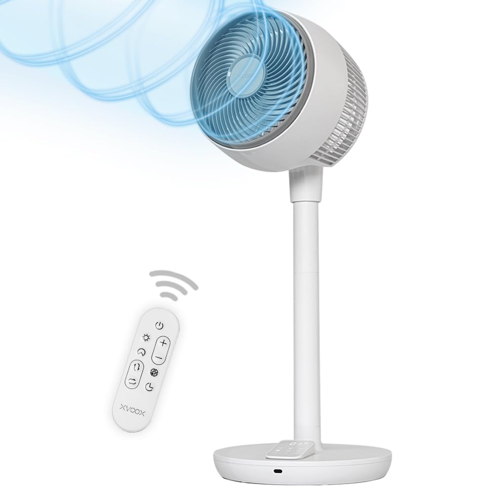 Amazon | 【節電対策&静音】 XVOOX サーキュレーター 扇風機 dc