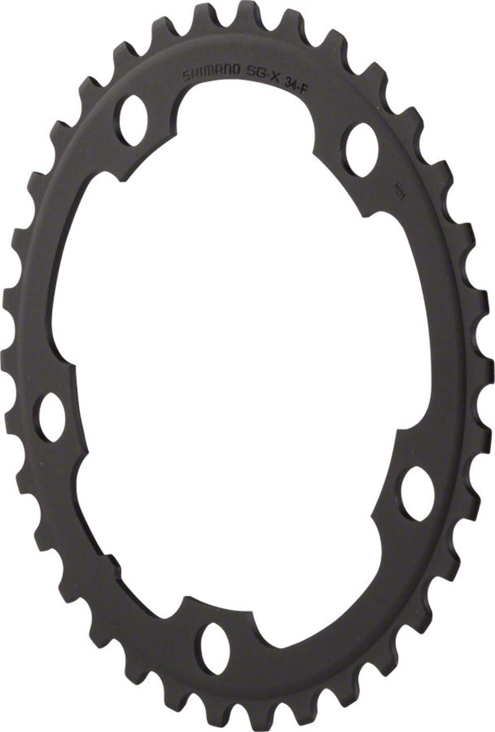 Amazon.com : Shimano Sora 3550 34t 110mm 9-Speed Chainring, Black
